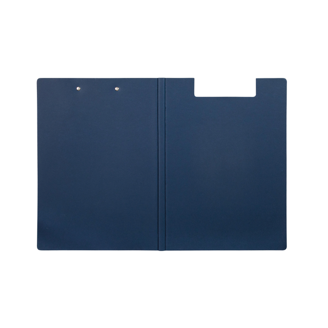 Klembordmap MAULbalance A4 versterkt karton rug 8mm blauw