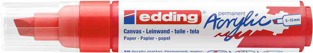 Acrylmarker edding e-5000 breed verkeersrood