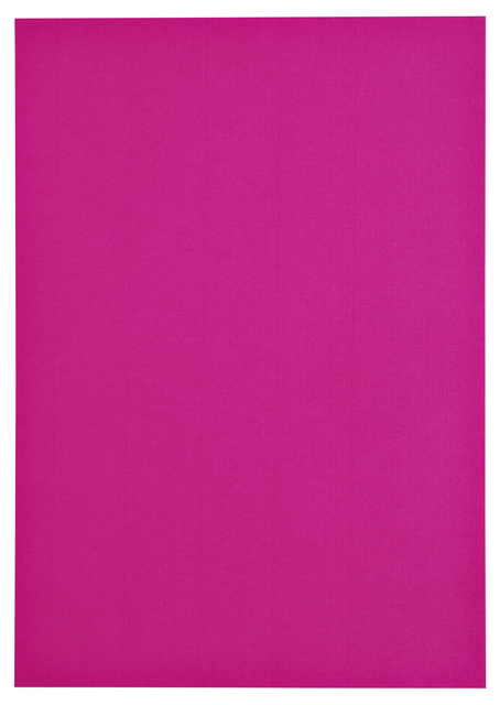 Kopieerpapier Papicolor A4 200gr 6 vel felroze