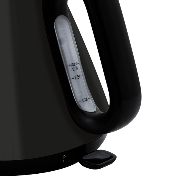Waterkoker Inventum retro 1.7 liter zwart