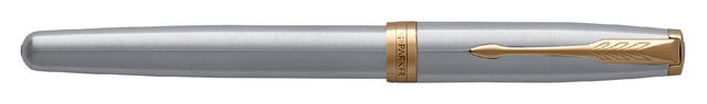 Vulpen Parker Sonnet stainless steel GT fijn