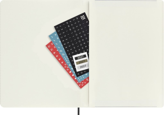Agenda 2027 Moleskine 18M Planner Weekly 7dagen/1pagina xl sc black