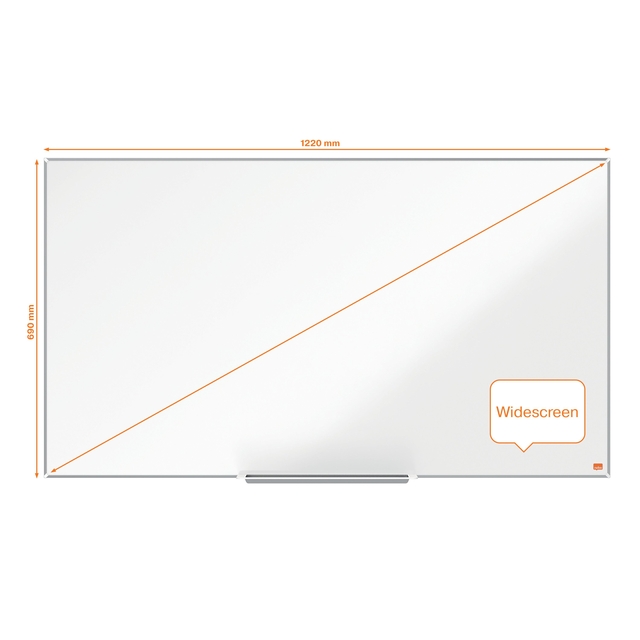 Whiteboard Nobo Impression Pro widescreen 69x122cm