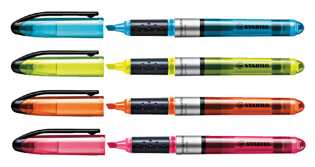 Markeerstift STABILO Navigator 545/54 oranje