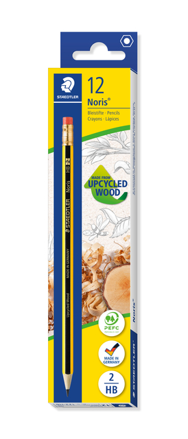 Potlood Staedtler Noris HB met gumtop