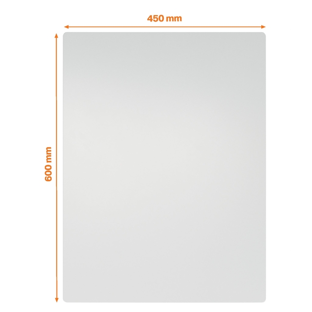 Whiteboard Nobo frameloos modulair magnetisch 60x45cm