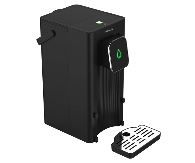 Heetwaterdispenser Tomado 2,5 liter 2200watt zwart