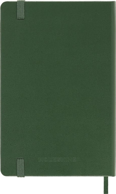 Agenda 2027 Moleskine 12M Planner Weekly 7dagen/1pagina pocket hc myrtle green