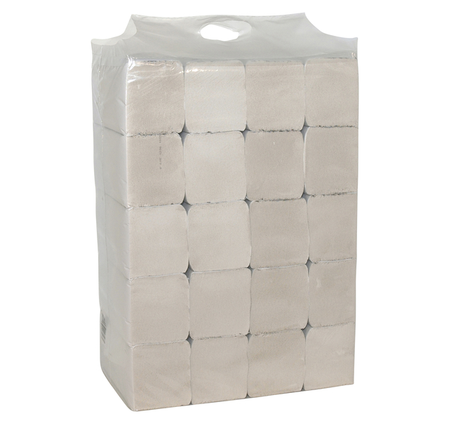 Handdoek Cleaninq H3 z-vouw 2-laags 240x230mm 20x190 vel wit