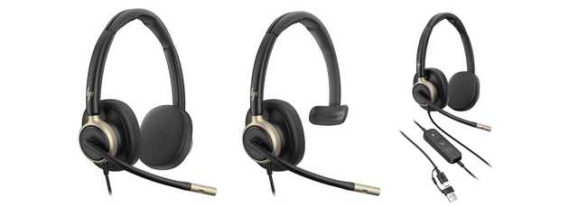 Headset HP Poly Mission 825 Stereo USB