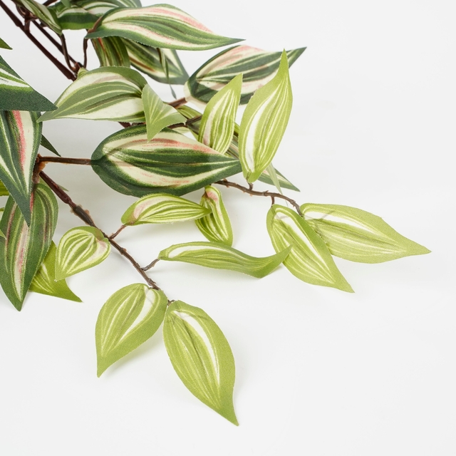 Kunstplant Mica Tradescantia hangend groen Ø25 45cm