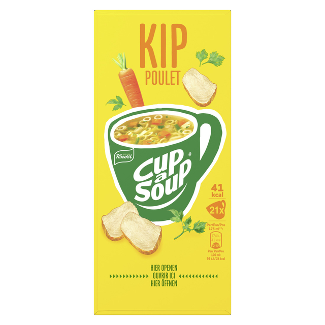 Cup-a-Soup Knorr kip 21x175ml