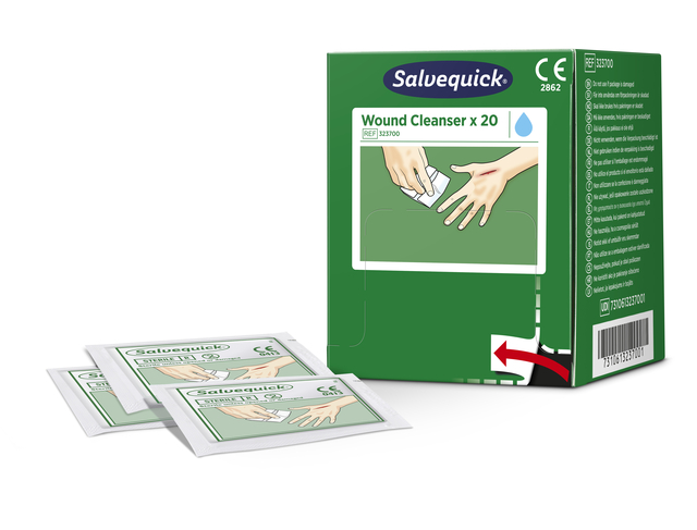Wondreinigingsdoekjes Salvequick 20 stuks