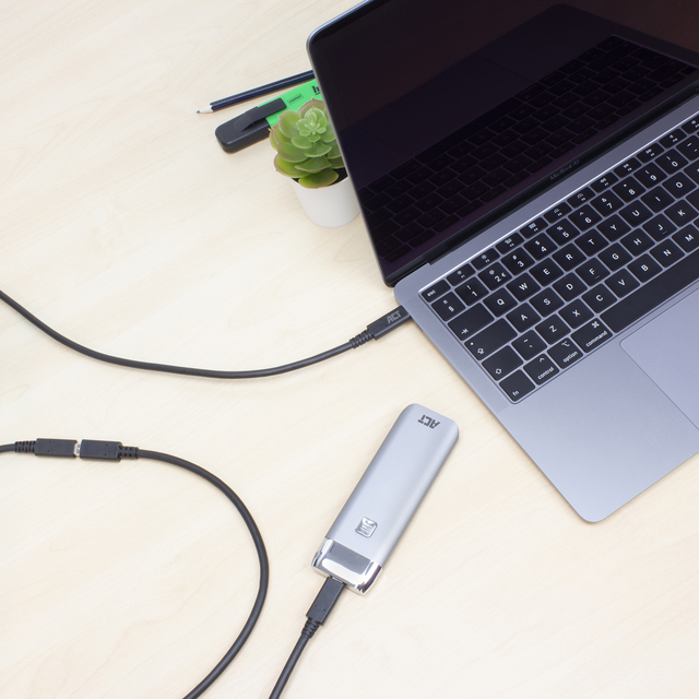 Kabel ACT USB 3.0 to USB-C verlengkabel 2m