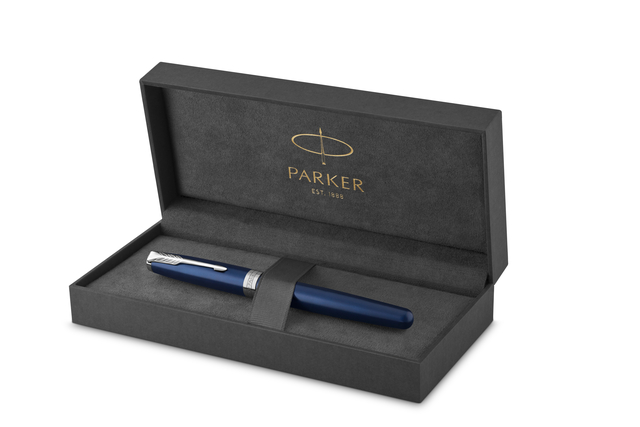 Vulpen Parker Sonnet blue lacquer CT medium
