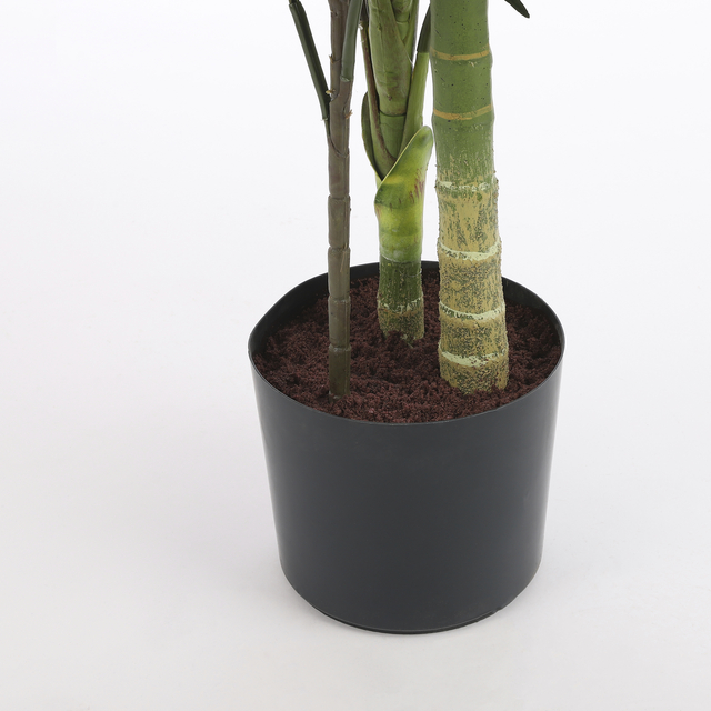 Kunstplant Mica Areca palm in plastic pot 150x100cm