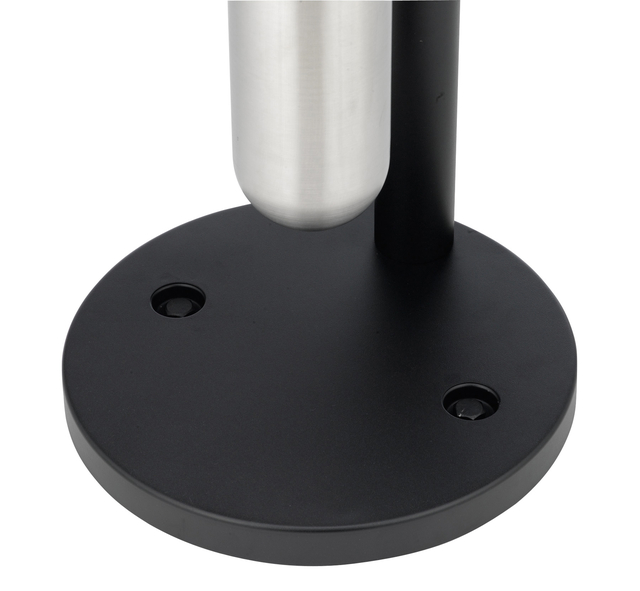 Asbak Rubbermaid Infinity vrijstaand RVS
