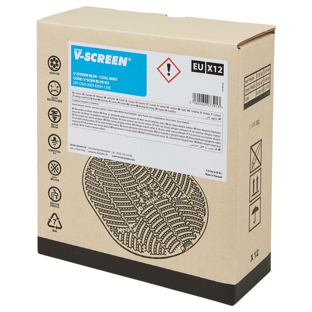 Urinoirmat V-screen Cool Mint