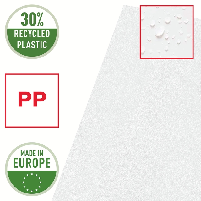 Insteekmap L-model Esselte standaard copy safe PP A4 transparant 100 stuks