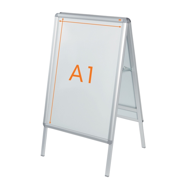 Stoepbord Nobo Essence A1 met kliklijst