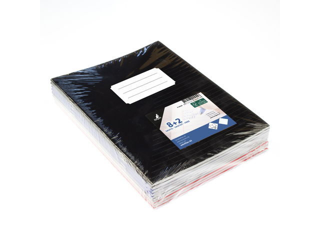 Schrift Kangaro A5 lijn 80 pagina's 60gr assorti pak à 10 stuks