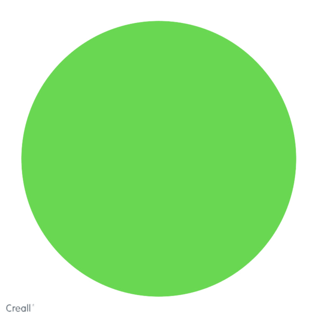 Plakkaatverf Creall fluor groen 250ml