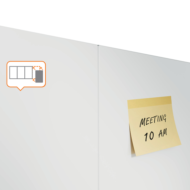 Whiteboard Nobo Infinity randloos 90x120cm