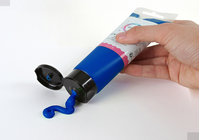 Acrylverf Qrea 120 ml phtalo blauw