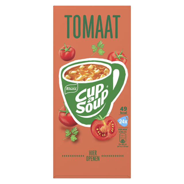 Cup-a-Soup Knorr tomaat 24x140ml