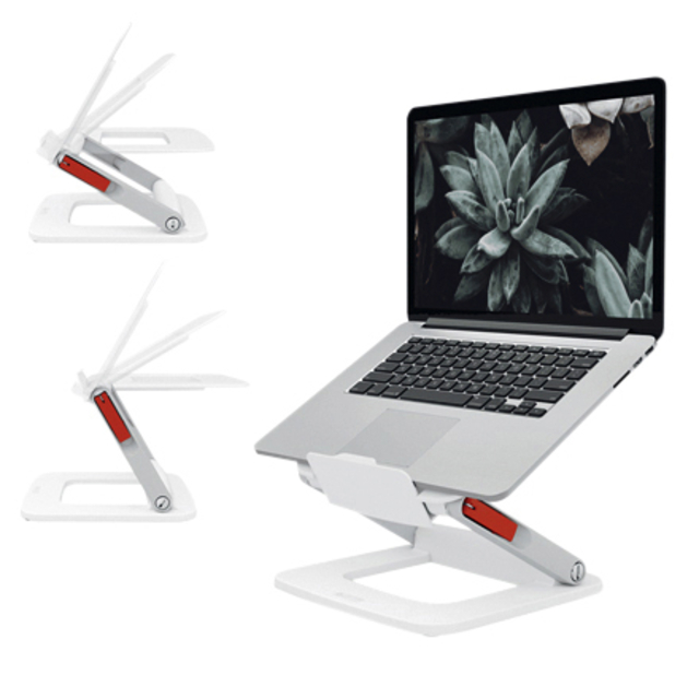 Laptopstandaard Leitz Ergo verstelbare multihoek wit