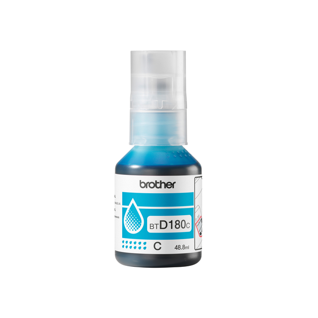 Navulinkt Brother BT-D180C blauw
