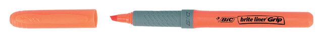 Markeerstift Bic brite liner grip oranje