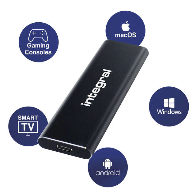 SSD Integral USB-C extern portable 3.2 2TB