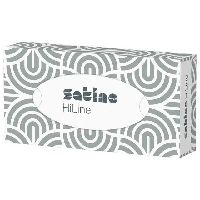 Facial tissues Satino HiLine 2-laags 100 vel wit 206450