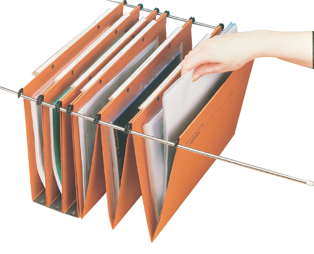 Hangmap Esselte Orgarex Kori 396x245 verticaal V-bodem oranje