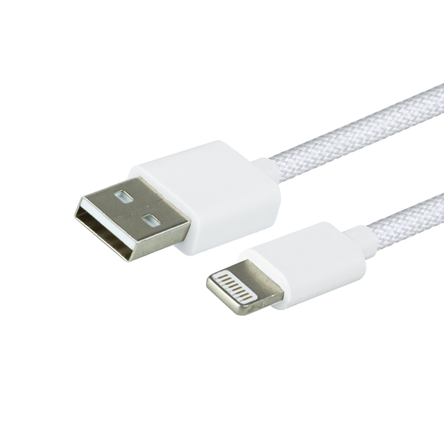 Kabel Green Mouse USB-A to Lightning data Woven 2m blisterverpakking