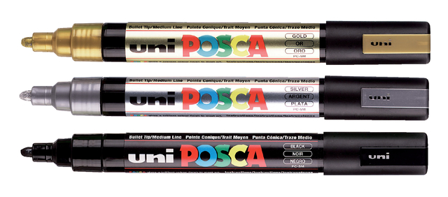 Paintmarker Uni POSCA PC5M medium brons