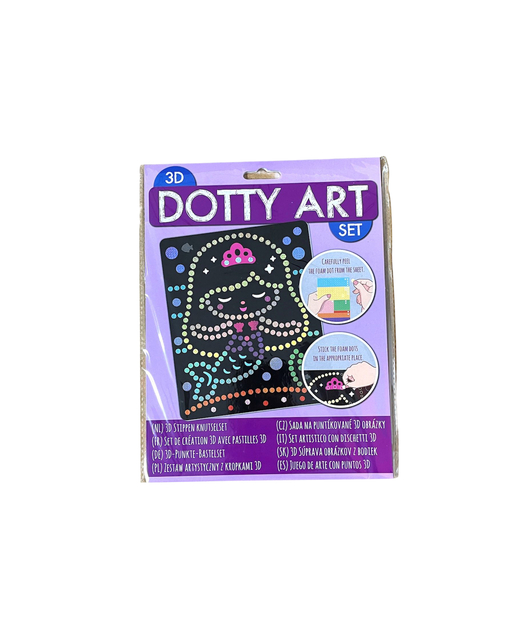 Knutselset 3D Dotty art assorti