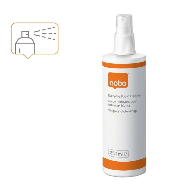 Whiteboard Nobo reinigersspray dagelijks