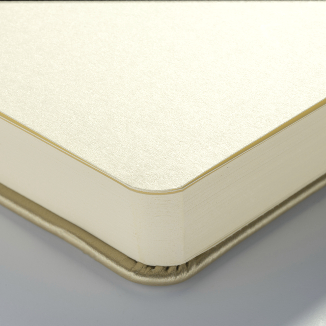 Schetsboek Talens Art Creation 80 witte vellen 140gr 130x210mm witgoud