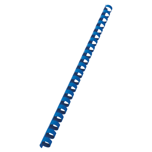 Bindrug GBC 12mm 21rings A4 blauw 100 stuks