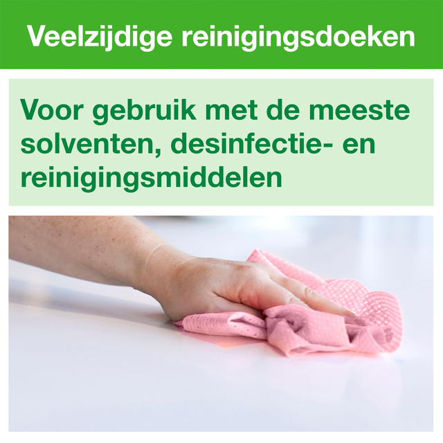 Reinigingsdoek Tork W8 Premium 1-laags 40 vel rood 194750