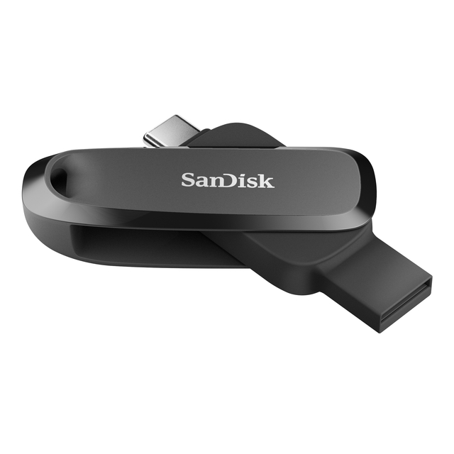 Phone Drive 64GB USB-C 3.2- USB-A zwart
